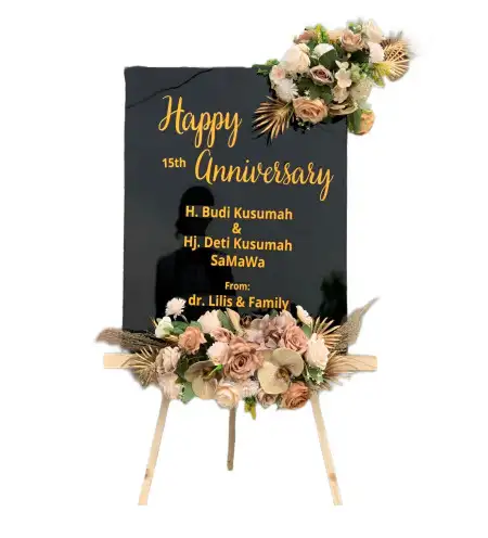 Papan Bunga Akrilik Jeporo